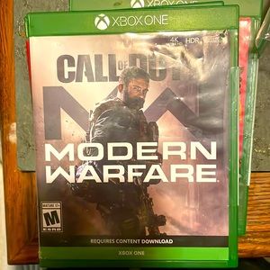 Call of duty modern warfare Xbox one